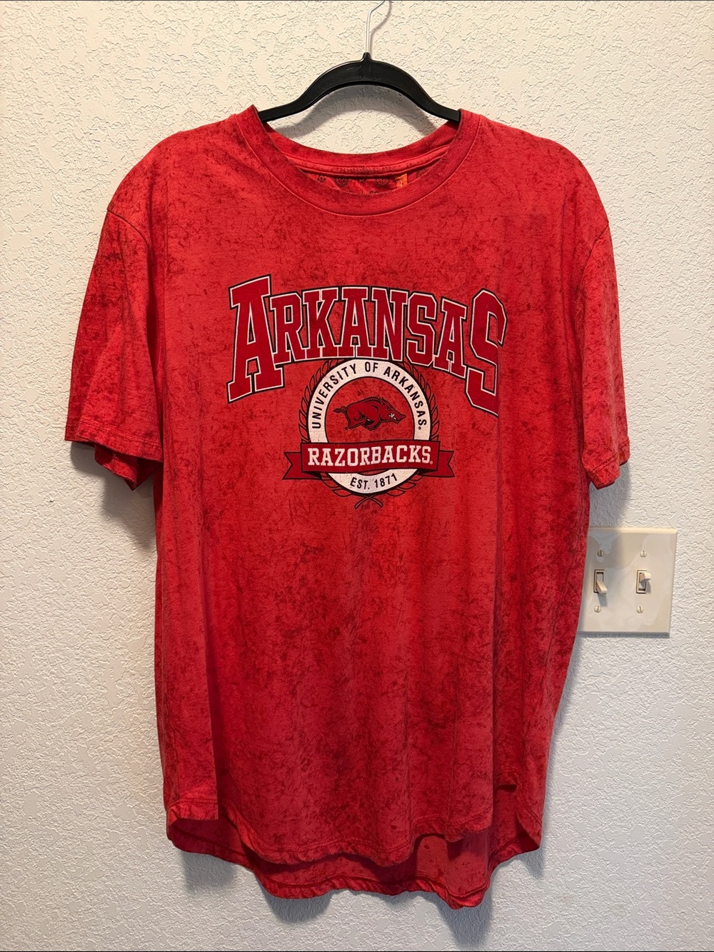 Arkansas Women's Red Short Sleeve Graphic Tee
